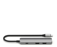 Satechi 4-in-1 USB-C Slim Multiport Adapter 4K USB-C, szary - 1358259 - zdjęcie 3